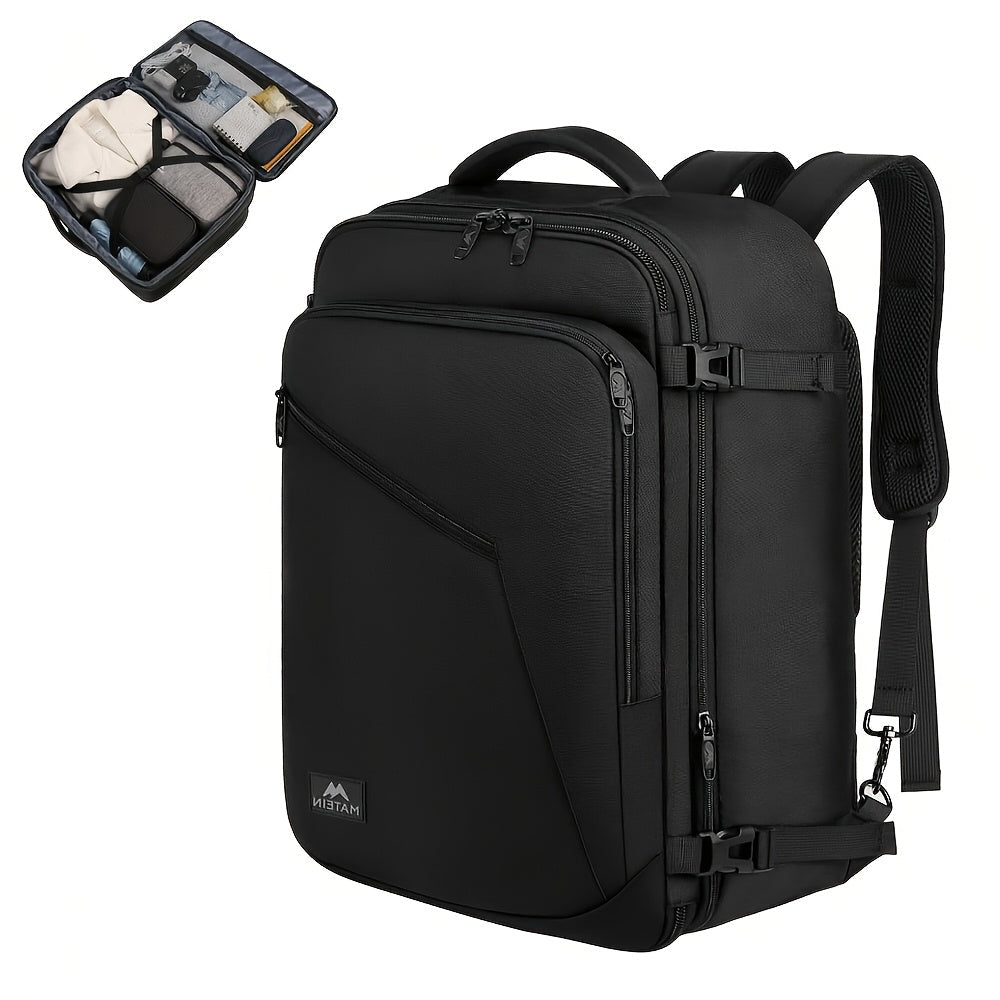 Carry On Backpack – Extra Large Expandable Travel Daypack (10.57 gal)