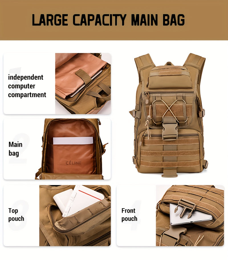 Outdoor Heavy Duty Lunch Bag – Thermal Insulated Cooler Camping, Work Bag