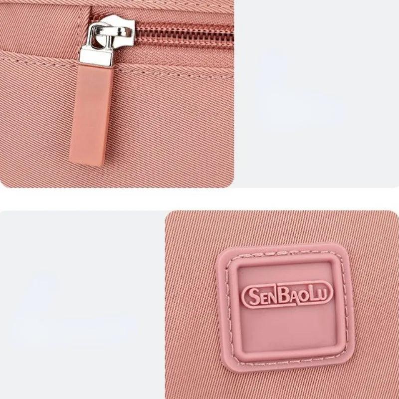 Casual Nylon Shoulder & Crossbody Bag - Versatile Small Square Bag - JVMCL