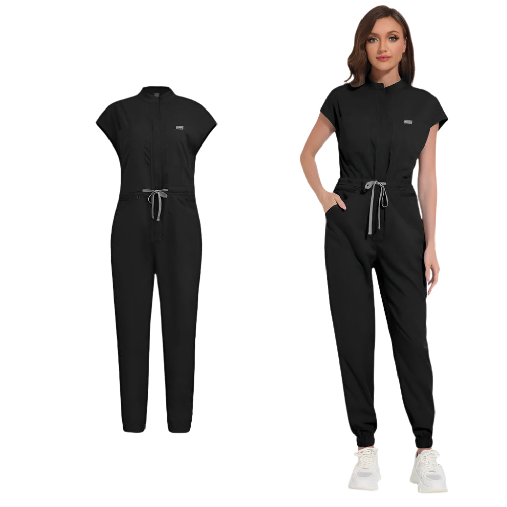 Unisex Medical Jumpsuit Uniform - Scrubs Overalls for Clinic & Spa