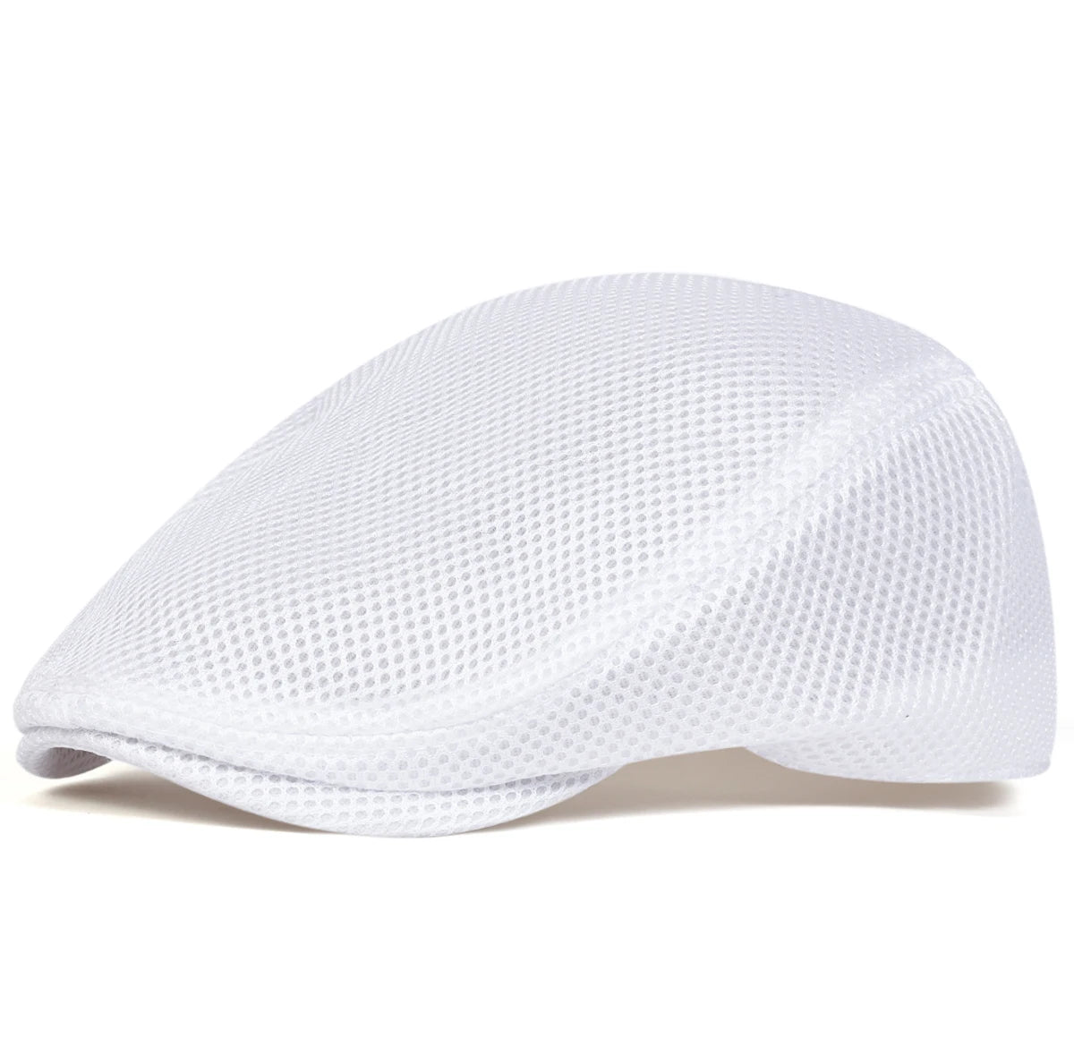 Men's Mesh Breathable Newsboy Cap – British Painter Flat Beret Hat
