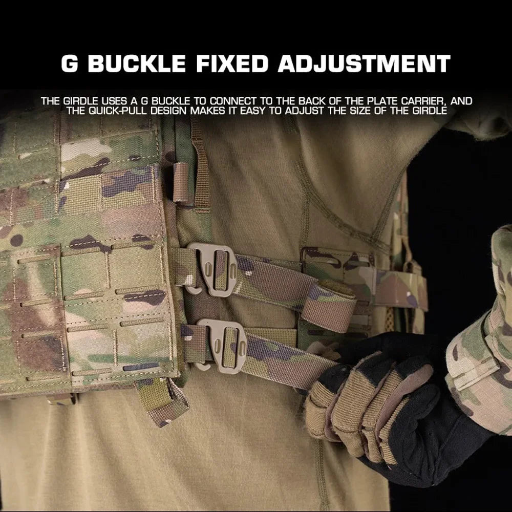 Comfort Lightweight MOLLE Quick Release Army Airsoft KZ Tactical Vest