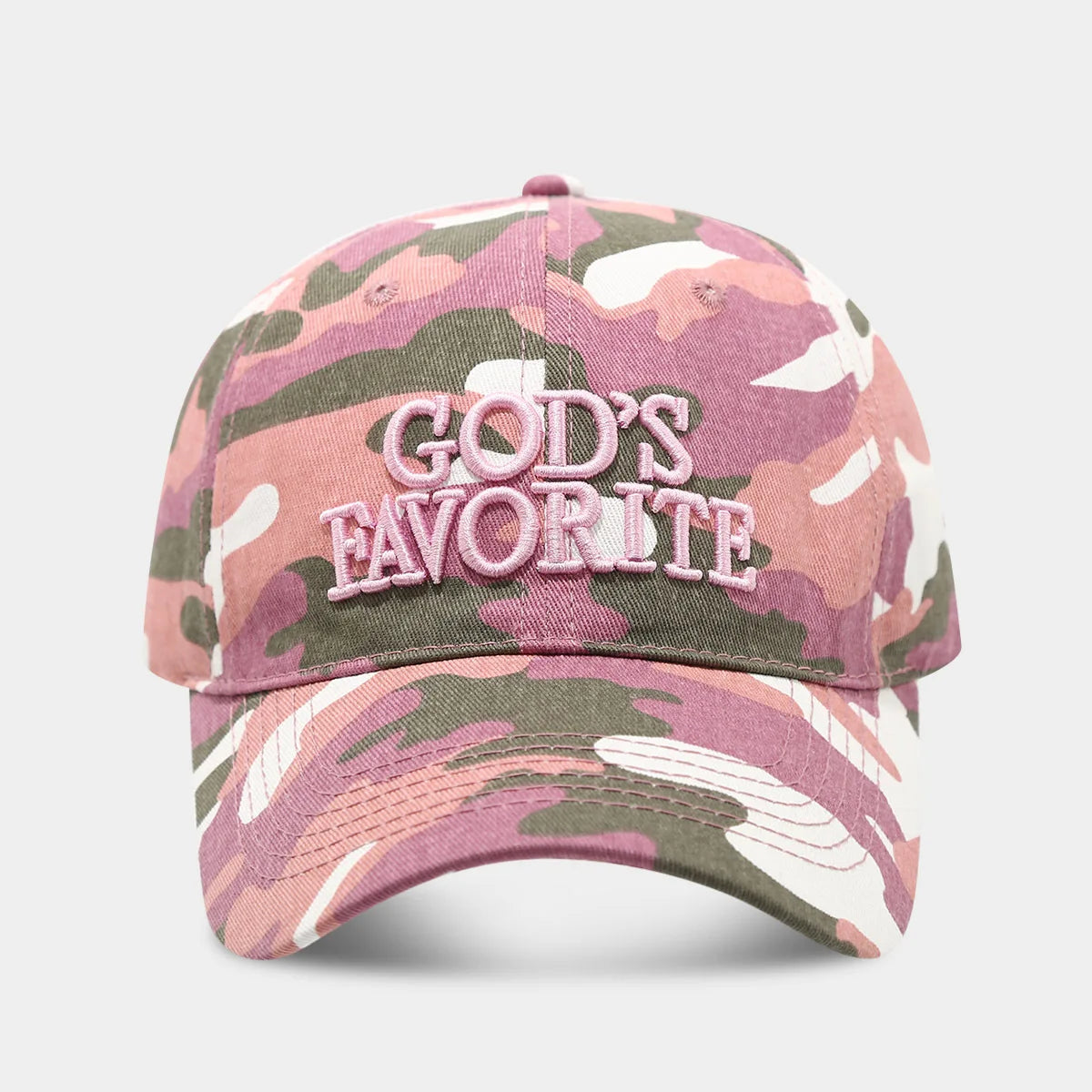 Rugged Vintage unisex American Retro Camouflage Embroidery Baseball Cap