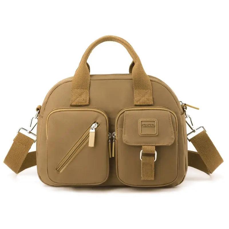 Casual Nylon Shoulder & Crossbody Bag - Versatile Small Square Bag - JVMCL