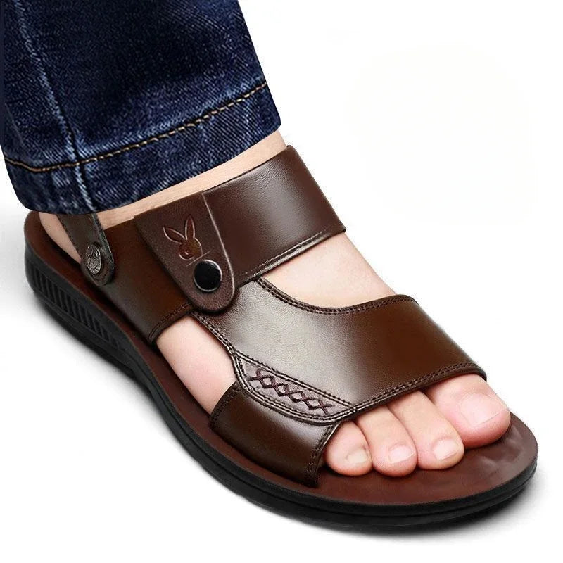 Men's Beach & Outdoor Sandals: New Designer Non-Slip Summer Sandals