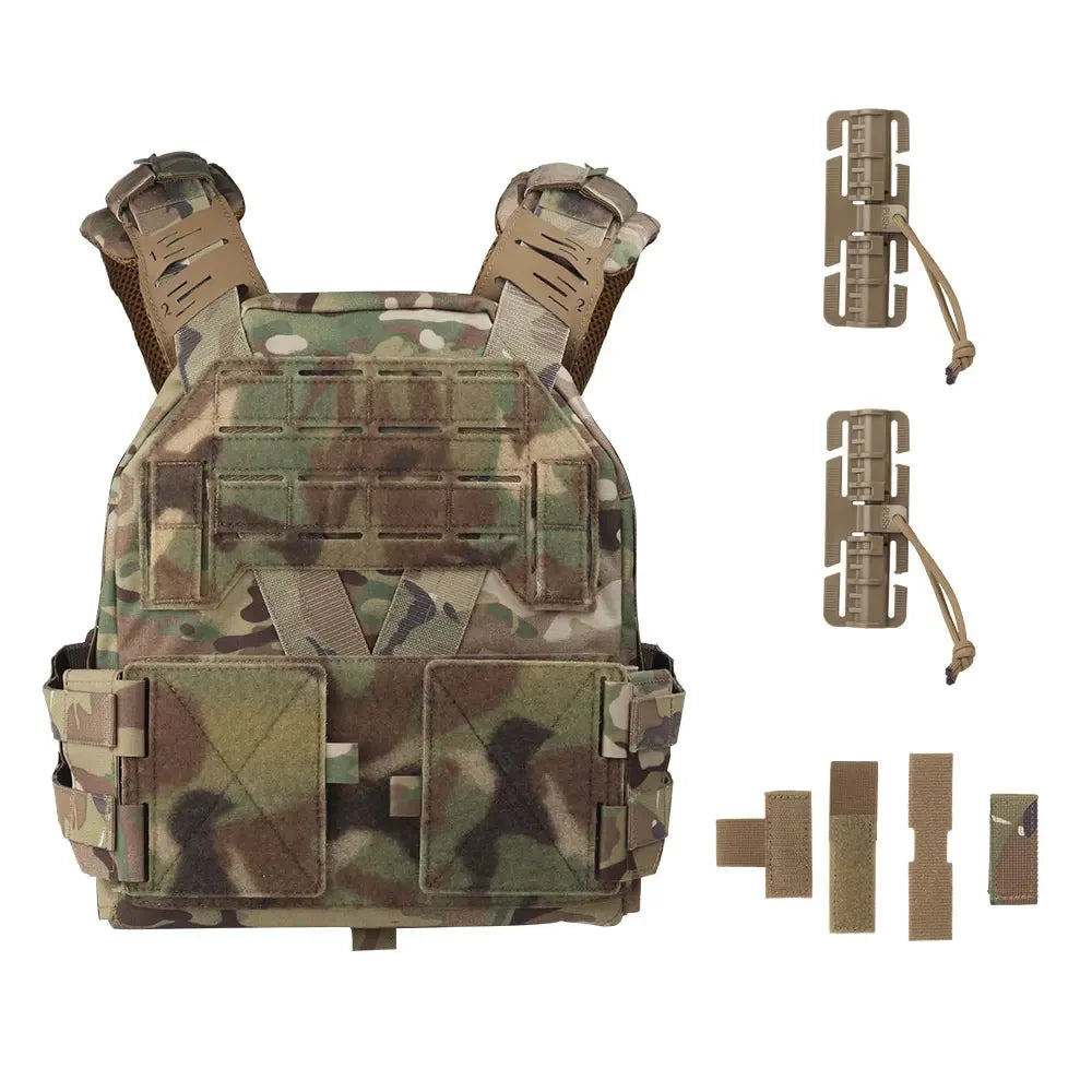Comfort Lightweight MOLLE Quick Release Army Airsoft KZ Tactical Vest