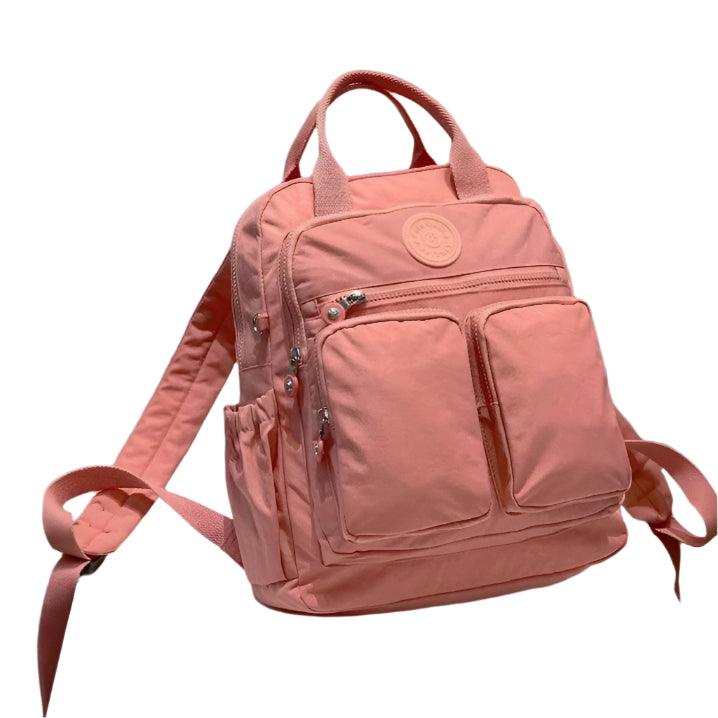 Versatile & Stylish – Waterproof Nylon Multi-Pocket Laptop Backpack for Women