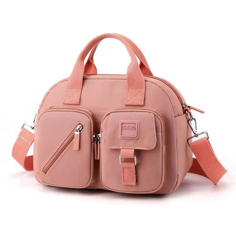 Casual Nylon Shoulder & Crossbody Bag - Versatile Small Square Bag - JVMCL