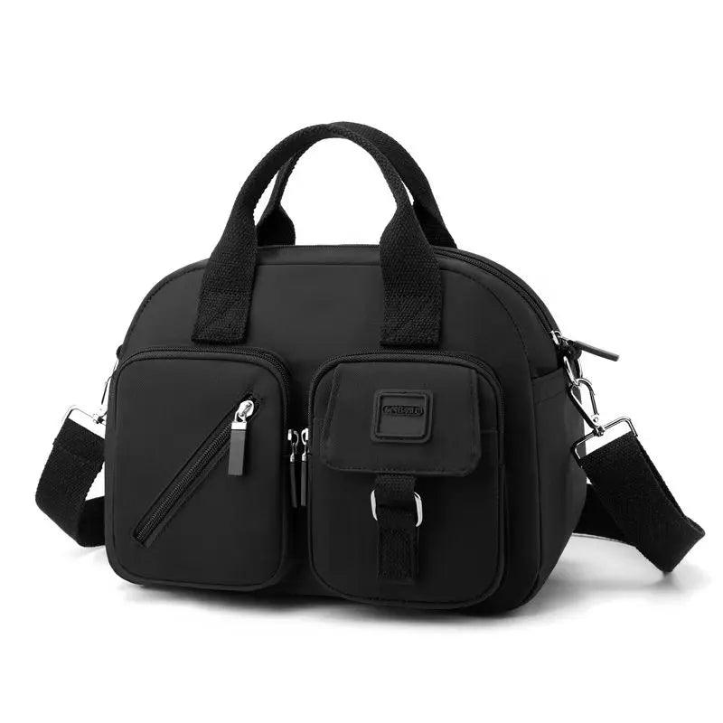 Casual Nylon Shoulder & Crossbody Bag - Versatile Small Square Bag - JVMCL