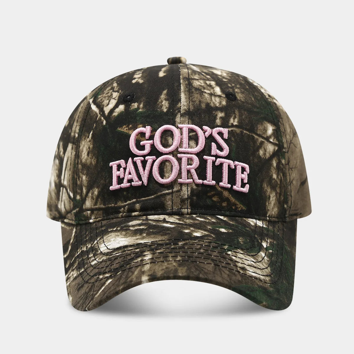 Rugged Vintage unisex American Retro Camouflage Embroidery Baseball Cap