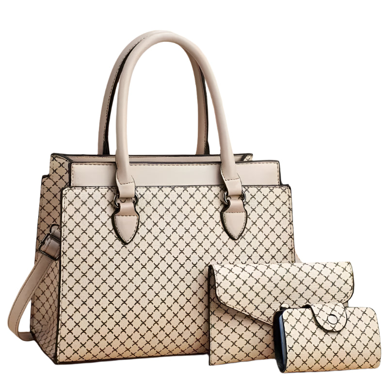 Color Block Retro Crossbody Tote – Women’s Large Capacity Handbag
