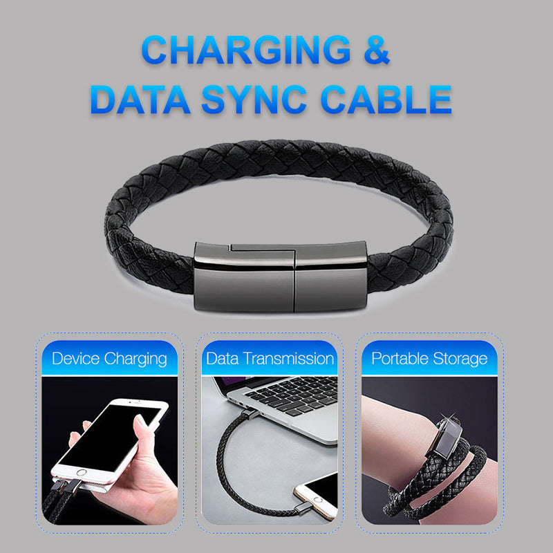 New Phone Micro Bracelet USB C Charging Cable for IPhone14, 13 Max