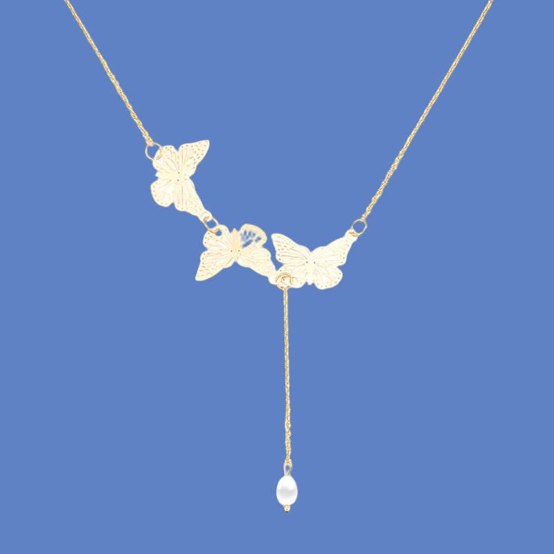 Elegant Sweet Style Women’s Clavicle Necklace with Geometric Pendant