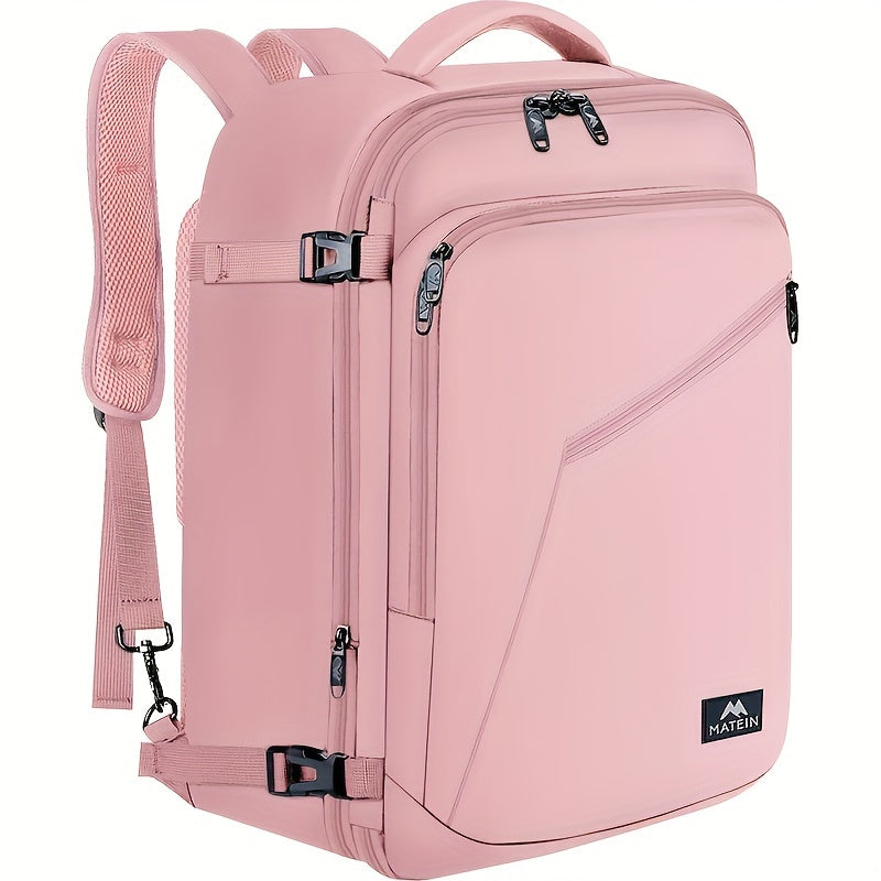 Carry On Backpack – Extra Large Expandable Travel Daypack (10.57 gal)