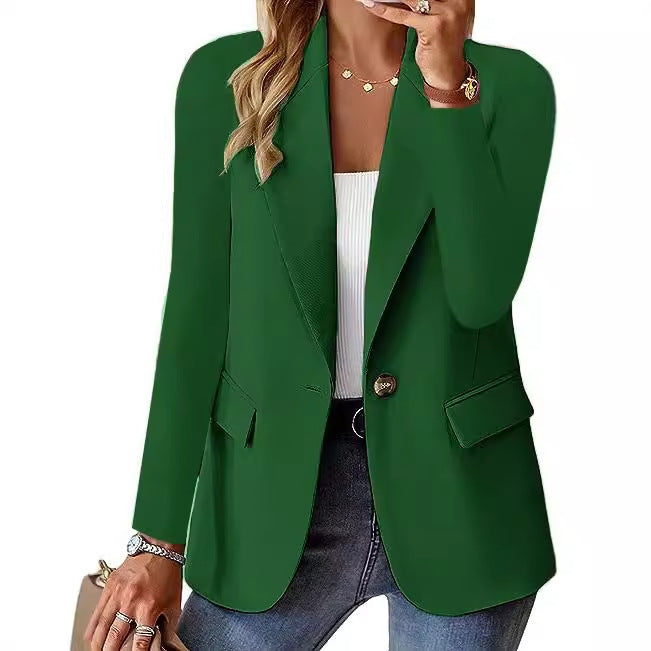 Fashion Casual Long-sleeved Essential Everyday Blazer