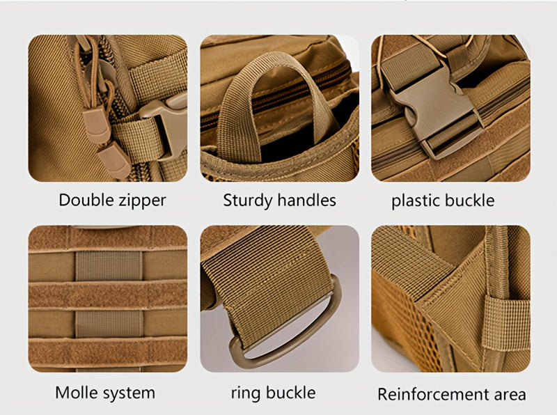 Outdoor Heavy Duty Lunch Bag – Thermal Insulated Cooler Camping, Work Bag