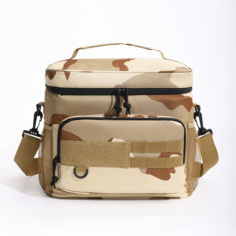 Leakproof Adjustable Strap Multiple Compartments Insulated Cooler Lunch Bag