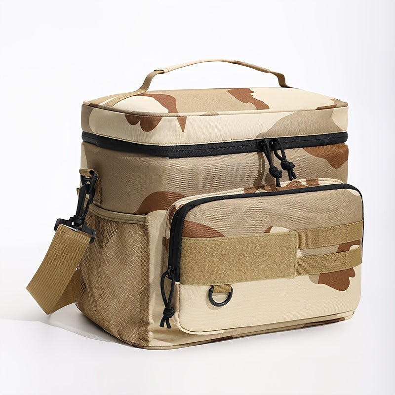 Leakproof Adjustable Strap Multiple Compartments Insulated Cooler Lunch Bag