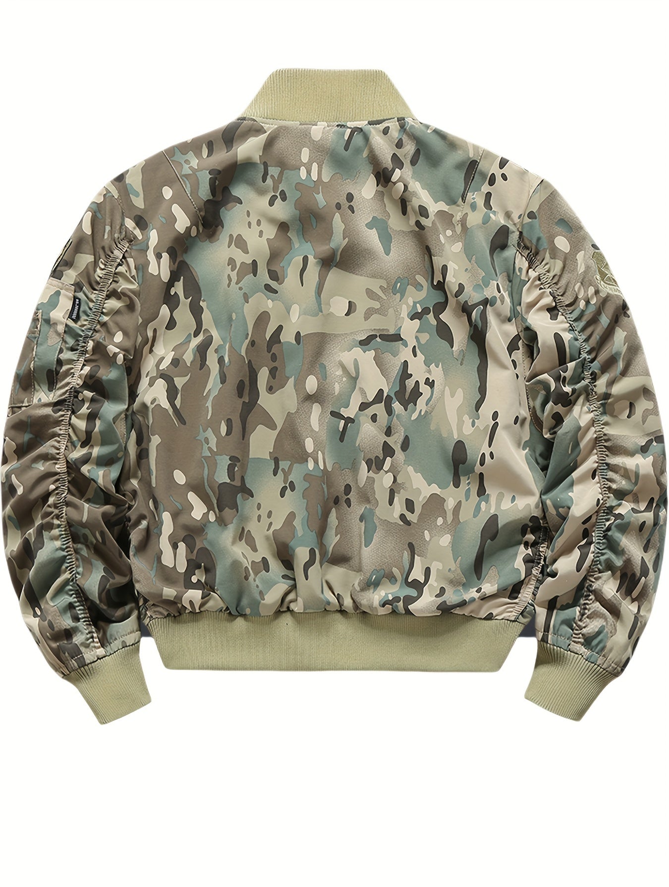 Men’s Tactical Bomber Jacket – Multi-Pocket Outdoor Style