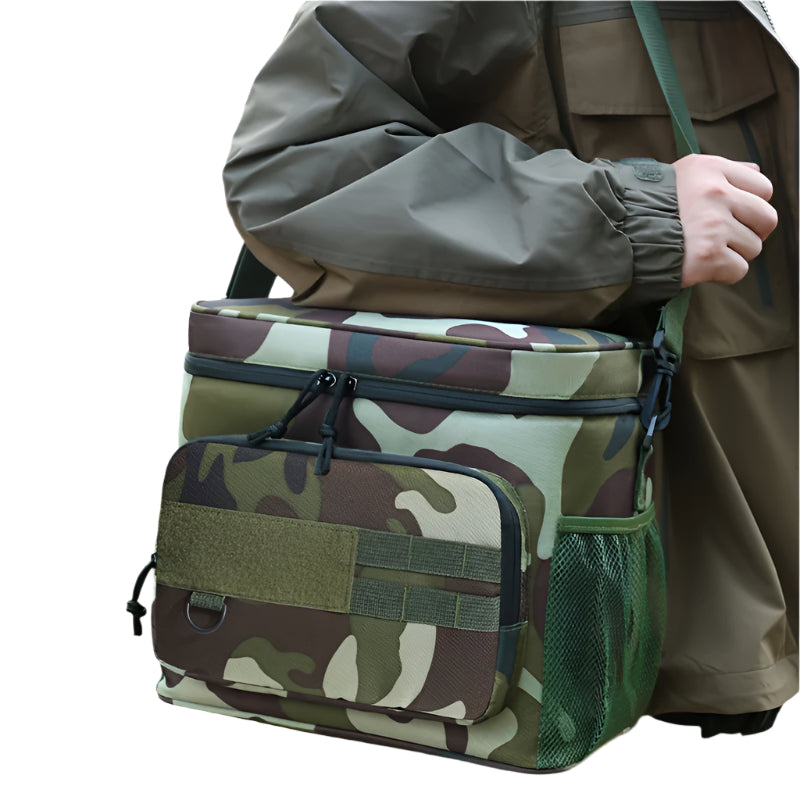 Leakproof Adjustable Strap Multiple Compartments Insulated Cooler Lunch Bag