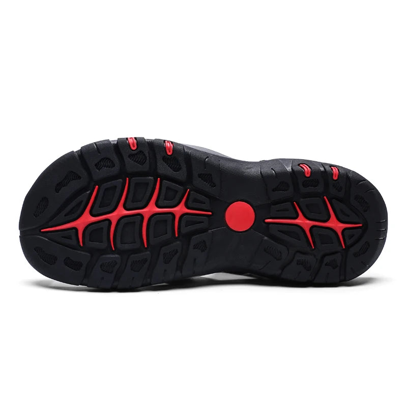 Men’s Roman Outdoor Sandals – Lightweight Summer Mesh Sandals