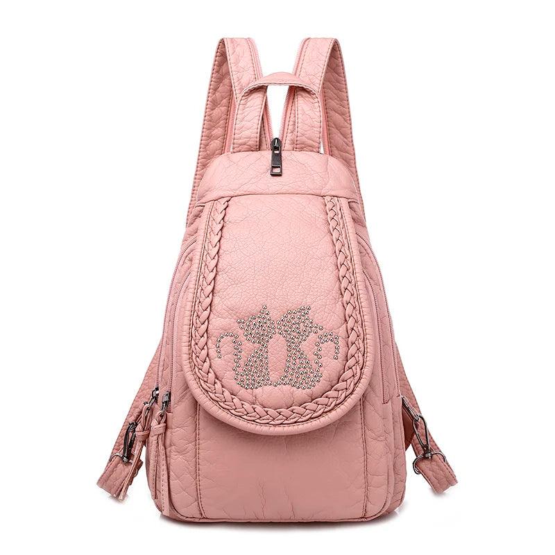 Large Capacity Women's Tassels Shoulder Bag - Luxury Designer Crossbody Bag - JVMCL