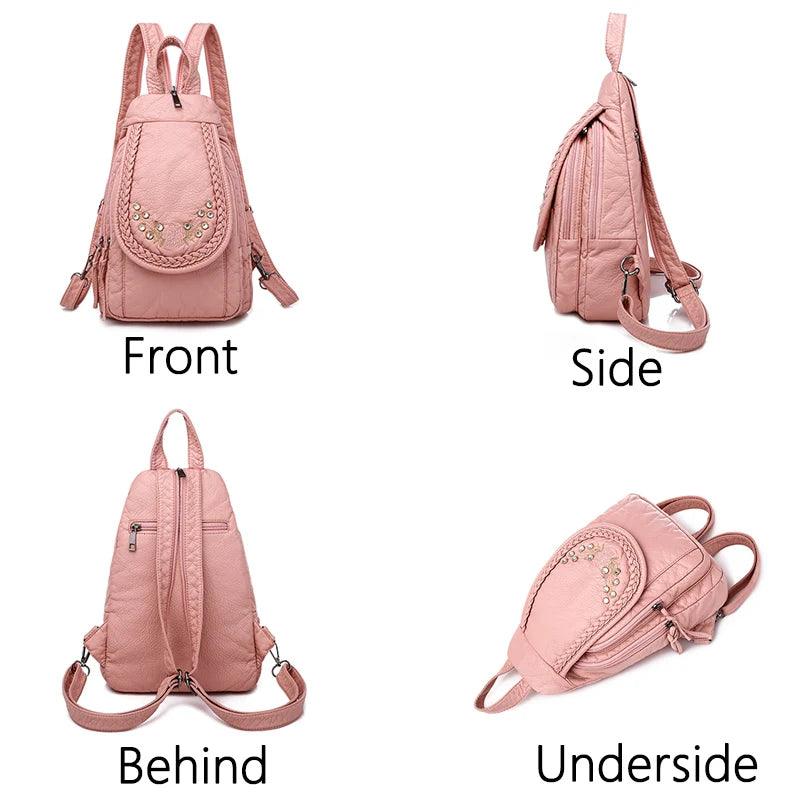 Large Capacity Women's Tassels Shoulder Bag - Luxury Designer Crossbody Bag - JVMCL