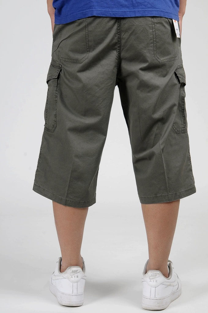 Men's Pure Cotton Workwear Pants: High-Waist, Loose Fit, Extra Large
