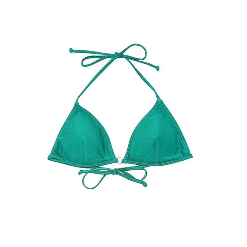 Limone Triangle Cup Halterneck Bikini: Sexy Women's Swimsuit