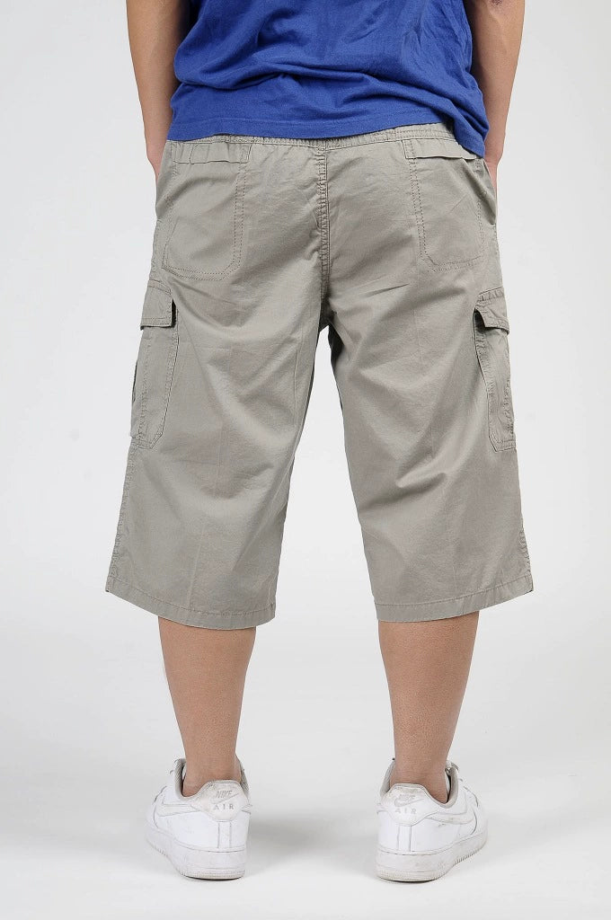 Men's Pure Cotton Workwear Pants: High-Waist, Loose Fit, Extra Large