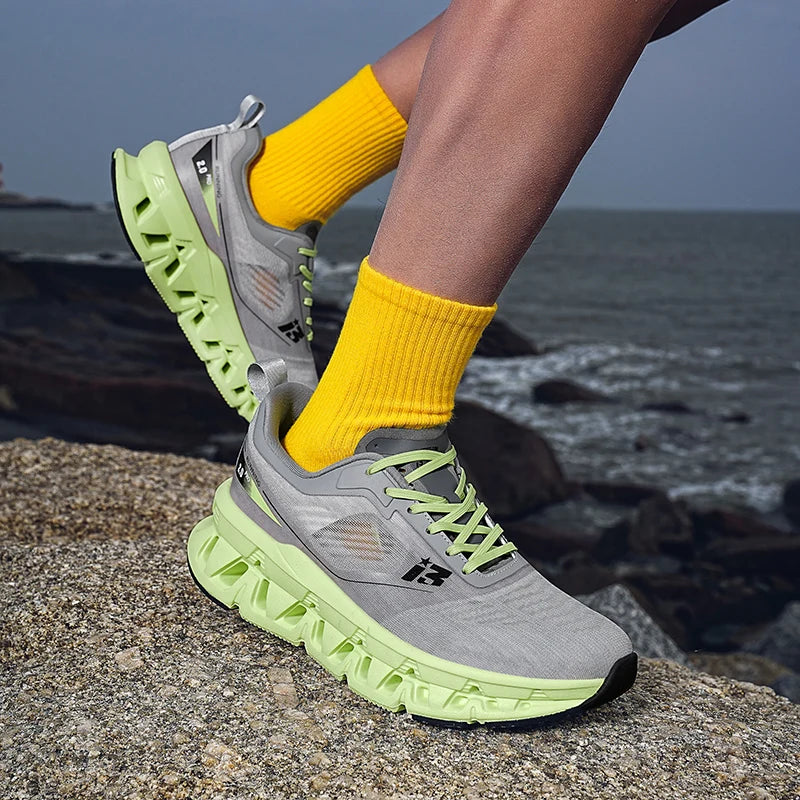 Running Shoes: Unisex Breathable Mesh, Lightweight & Nonskid Trainers