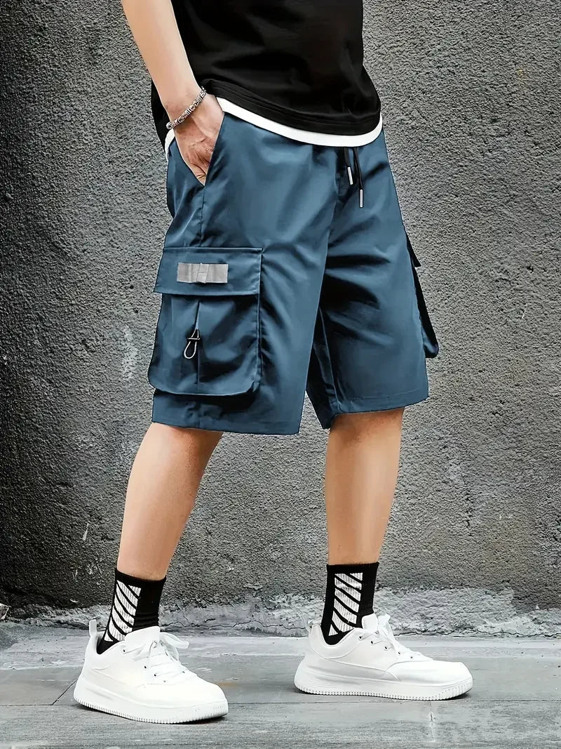 Men's Cargo Shorts: Outdoor Travel, Large Pockets, Thin & Durable