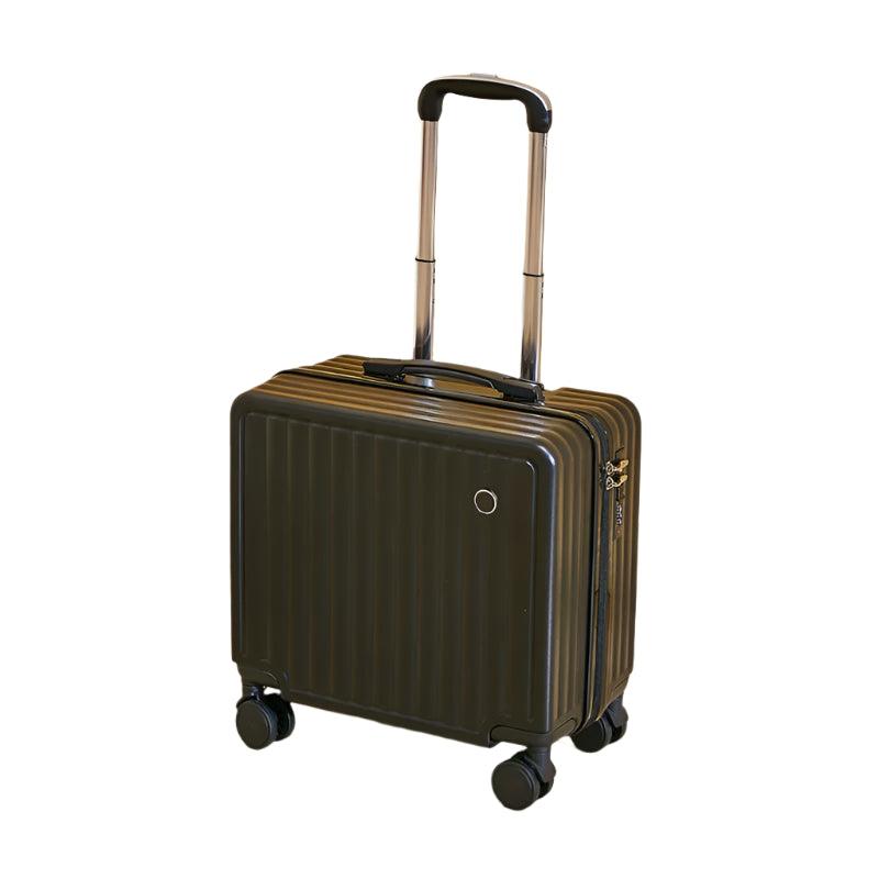 Travel Smart Aluminum Alloy Rolling Luggage with Cup Holder & Spinner Wheels