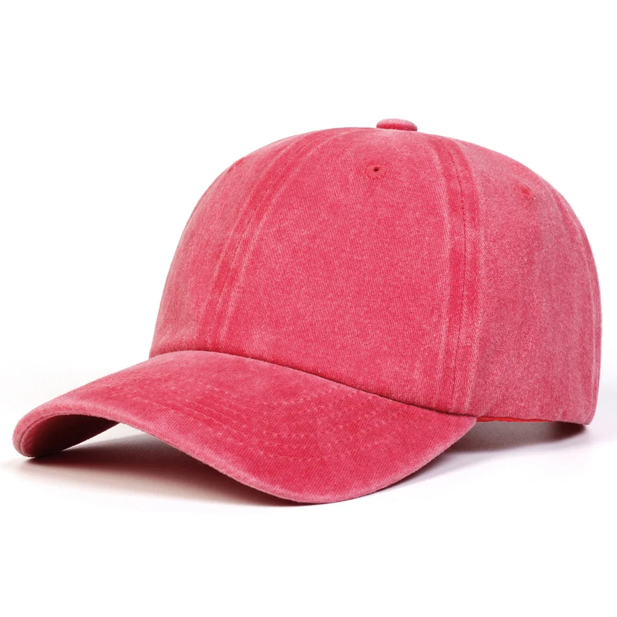 Light Wash Unisex Baseball Cap - Adjustable Casual Sun Hat