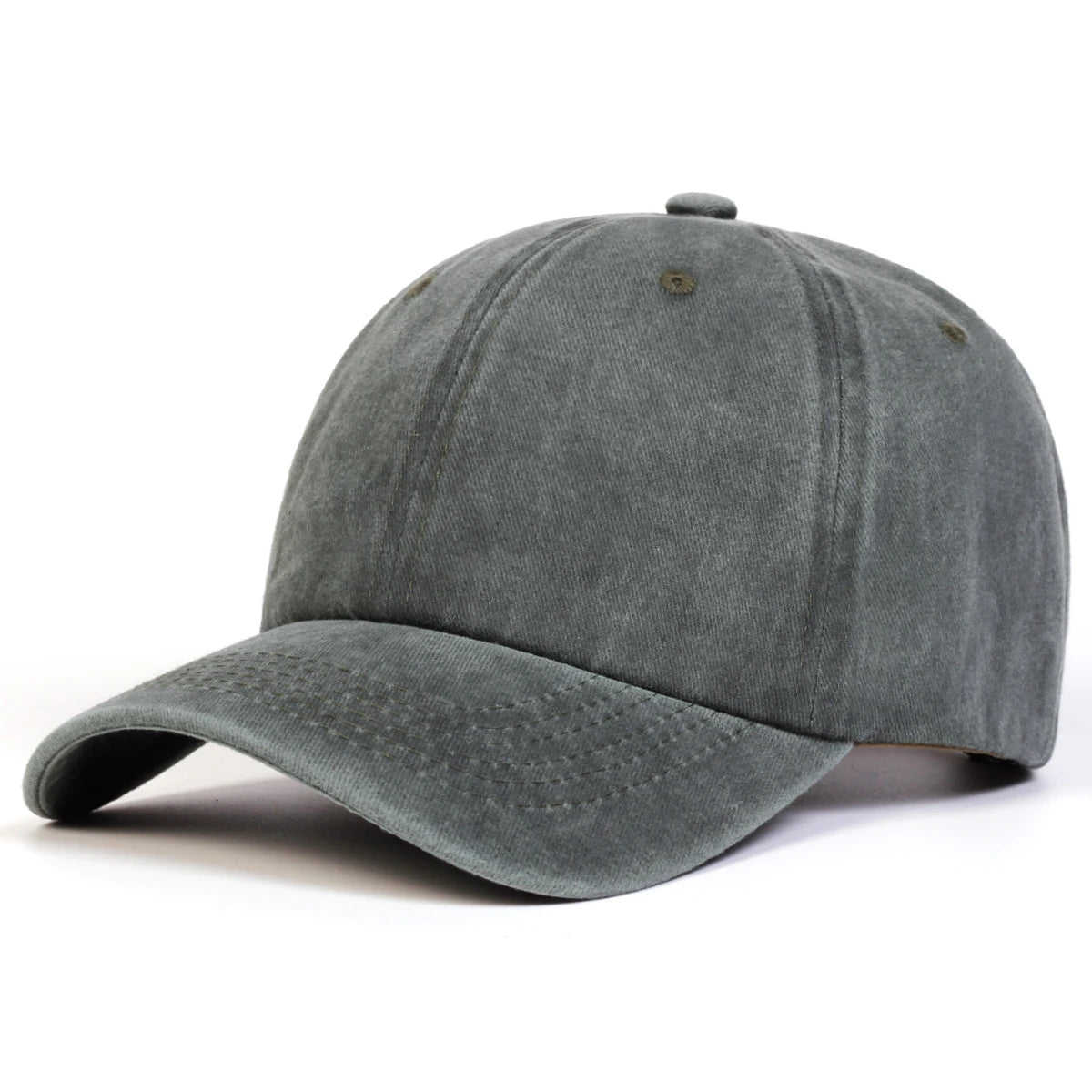 Light Wash Unisex Baseball Cap - Adjustable Casual Sun Hat