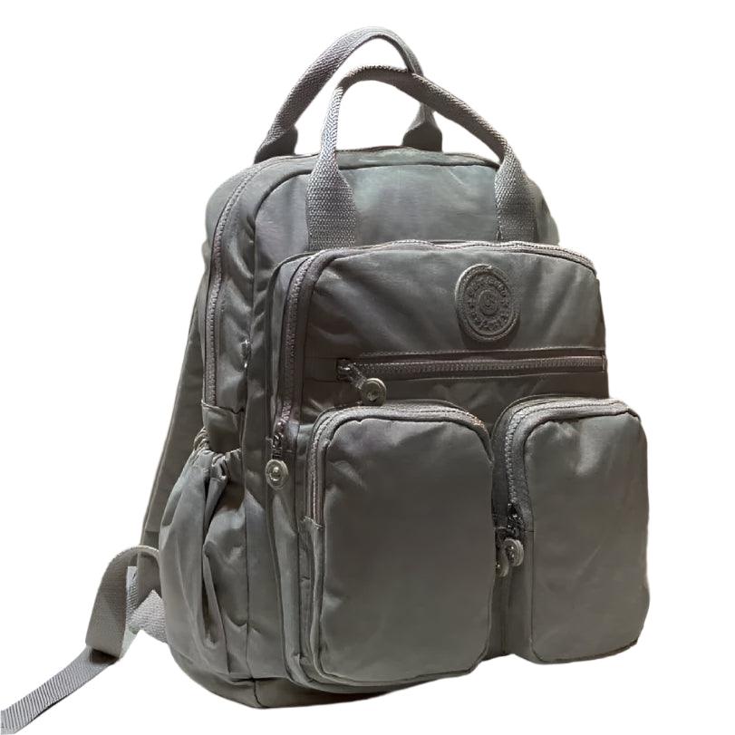 Versatile & Stylish – Waterproof Nylon Multi-Pocket Laptop Backpack for Women