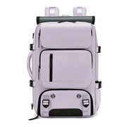 Large Travel Backpack: USB Charging, Waterproof, Shoe Compartment