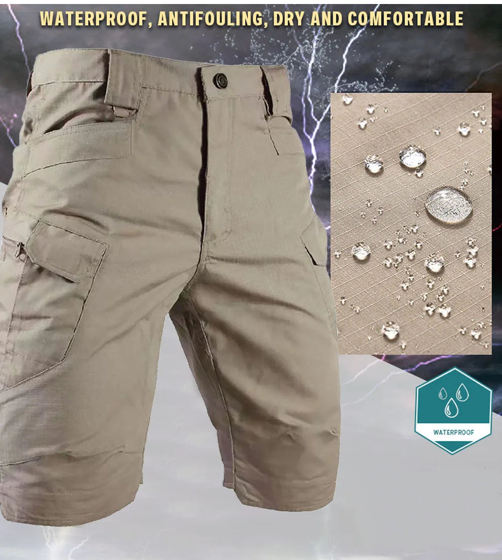 VikTactical Men’s Tactical Cargo Shorts | Waterproof Hiking Gear