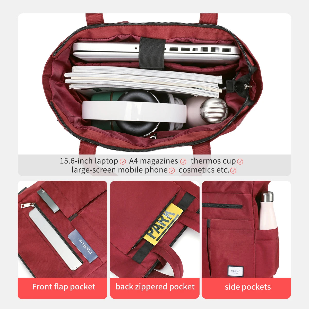 Tigernu Tote Backpack: New Multiway Laptop Bag for Women/Girls