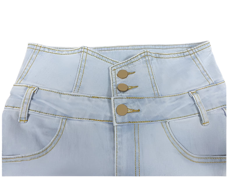 High Waist Casual Pencil Jeans for Women – Spring Denim Bodycon Fit