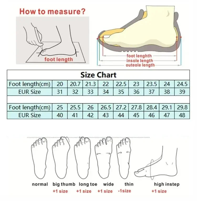 Men's Running Shoes: Breathable Mesh, Cushioning, Non-Slip Trainer Chart
