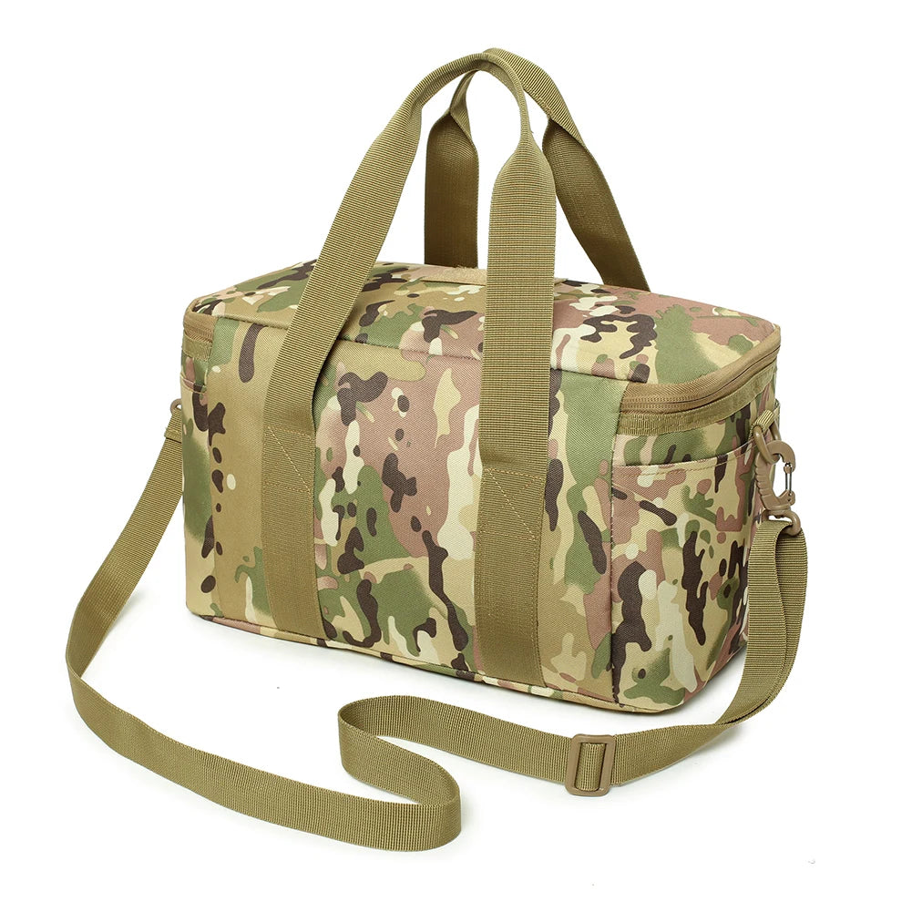 Outdoor Heavy Duty Large Capacity Thermal Cooler for Camping Lunch Bag