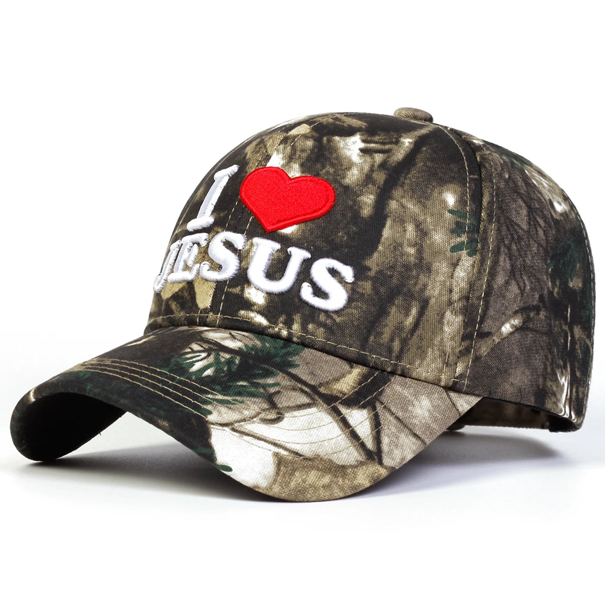 I LOVE JESUS" Embroidery Baseball Cap – Adjustable Unisex Casual Hat