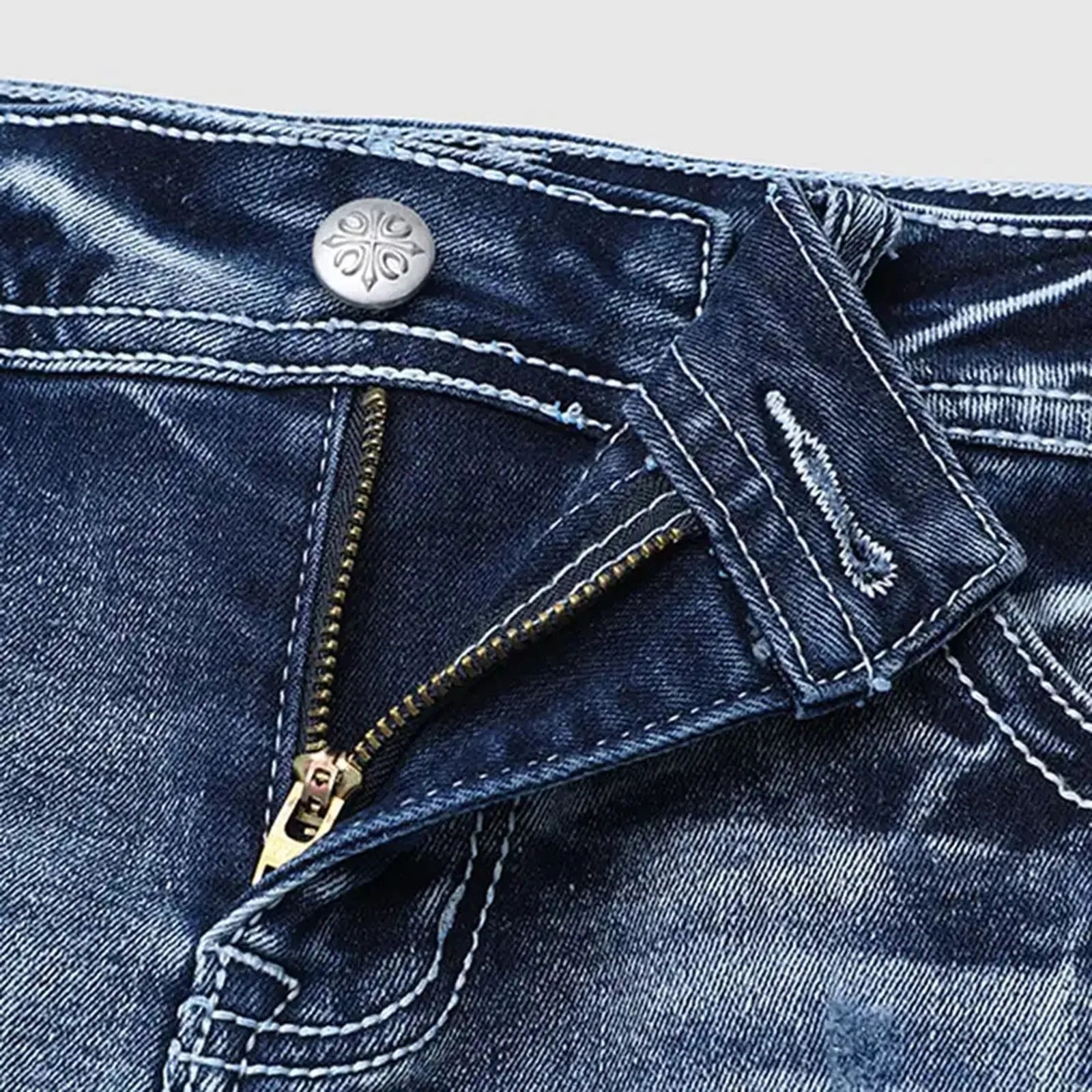 Y2K Retro Leopard Print Low Waist Distressed Black Denim Shorts