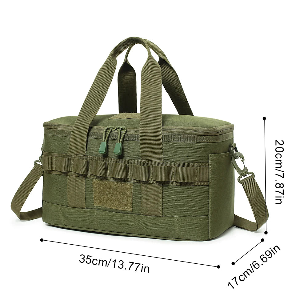 Outdoor Heavy Duty Large Capacity Thermal Cooler for Camping Lunch Bag