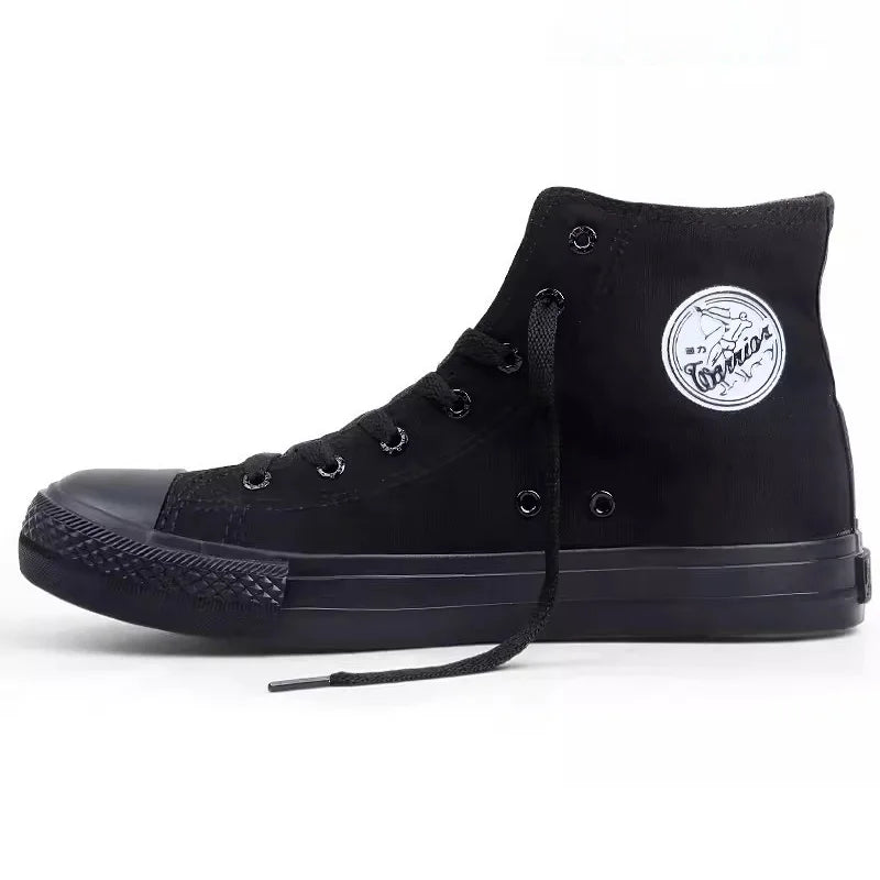 Topfight Unisex High Top Canvas Sneakers – Trendy Vulcanized Streetwear Boots