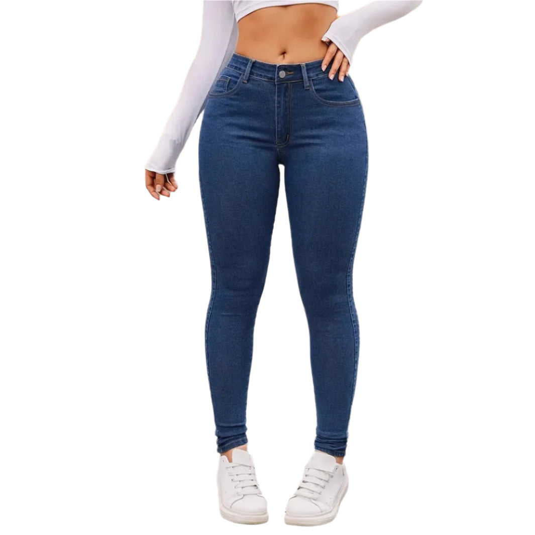 Women's Skinny Stretch Ankle Jeans - Simple Casual All Seasons
