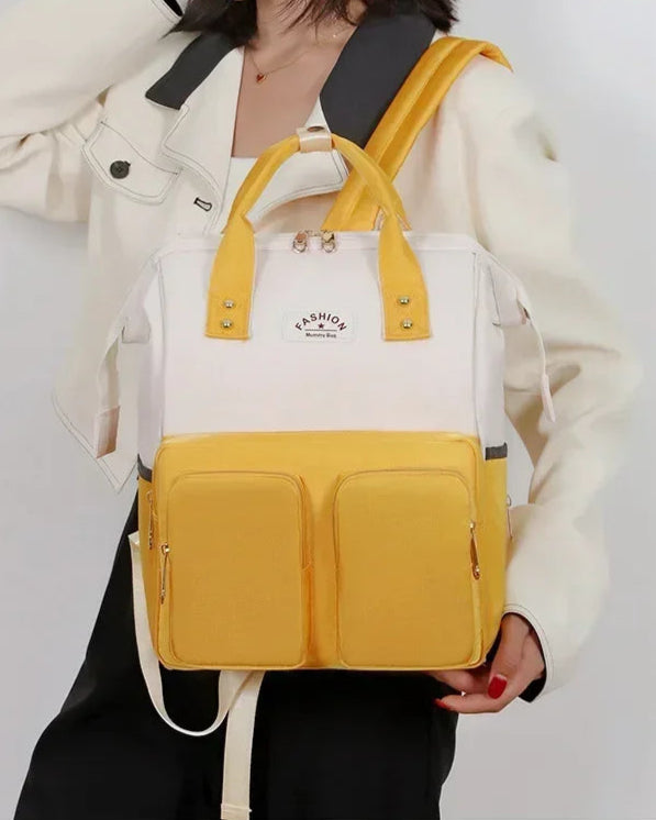 Women's Baby Bag Backpack: Large-Capacity, Waterproof, & Multifunctional