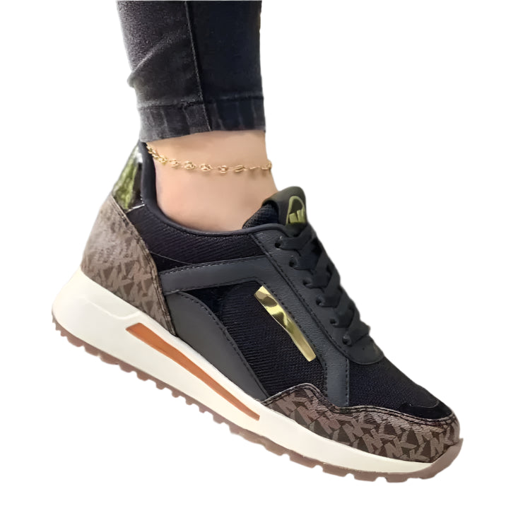 Women’s Casual Sports Shoes | Fall Lace-Up Large Size Sneakers