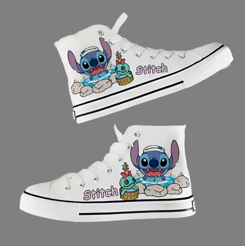 New Disney Canvas Shoes - Lilo & Stitch Buzz Lightyear Waterproof